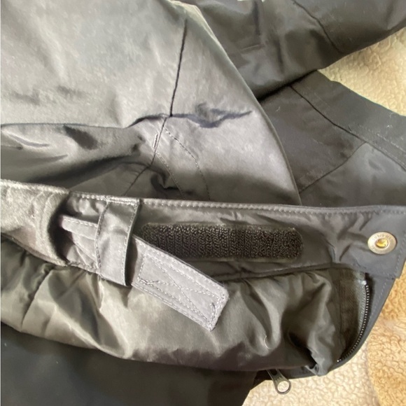 Lands End Squall Black Insulated Snow Pants, Size: Small (6-8) - Picture 9 of 13